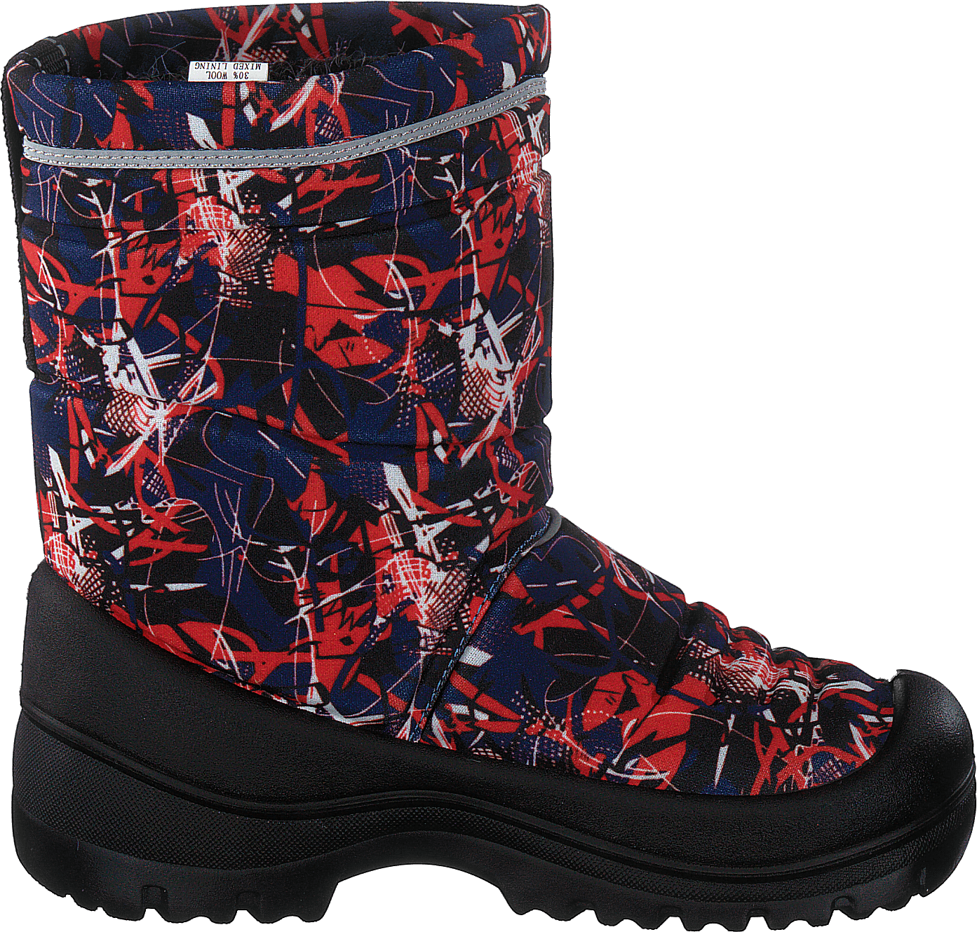 414-8001 Waterproof Warm Lined Navy/red - Bild 2