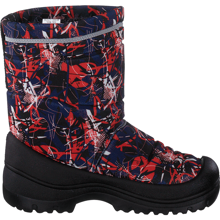 414-8001 Waterproof Warm Lined Navy/red - Bild 2