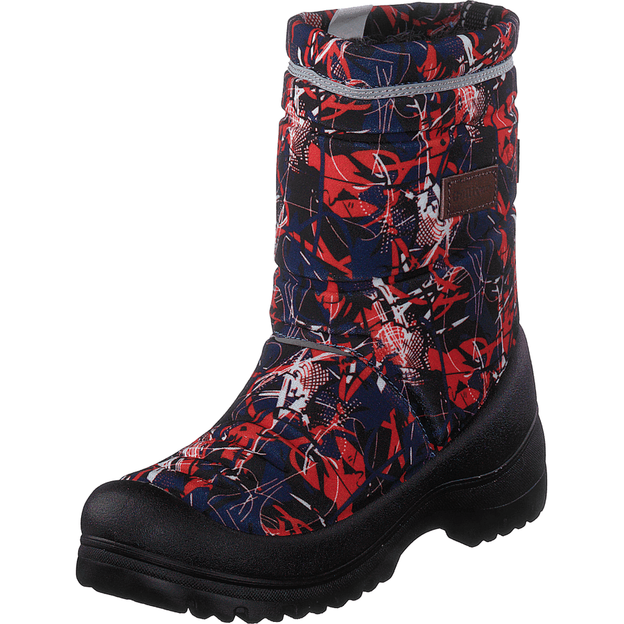 414-8001 Waterproof Warm Lined Navy/red - Bild 3