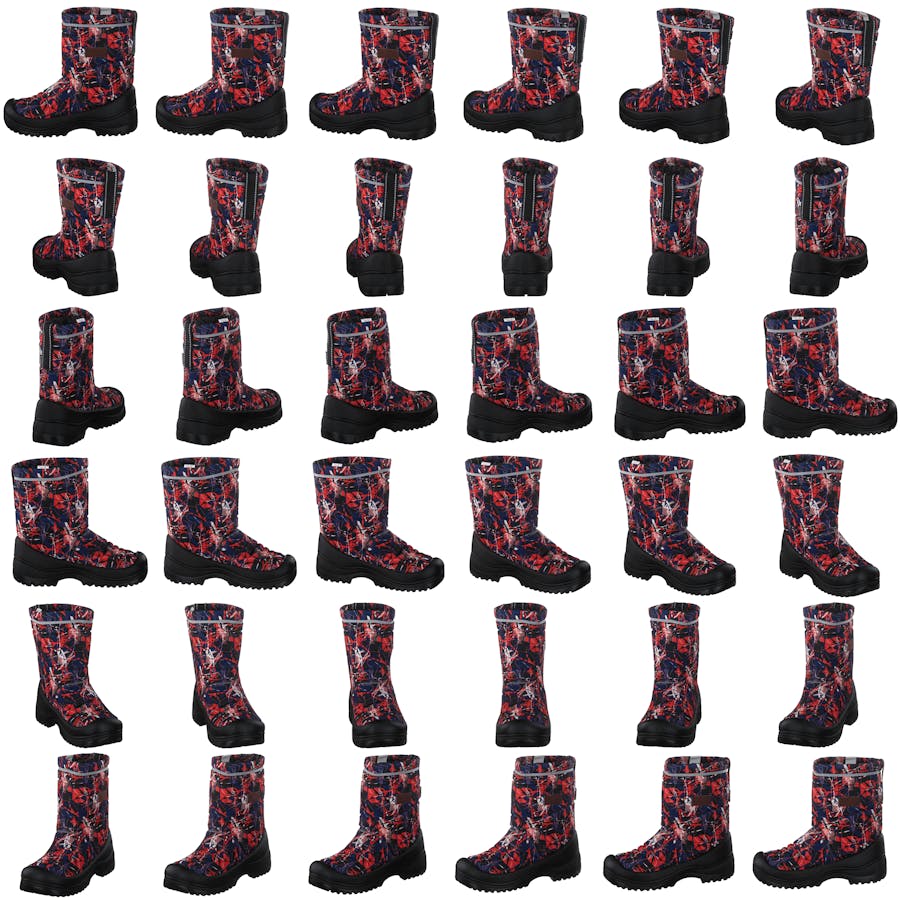 414-8001 Waterproof Warm Lined Navy/red - Bild 8