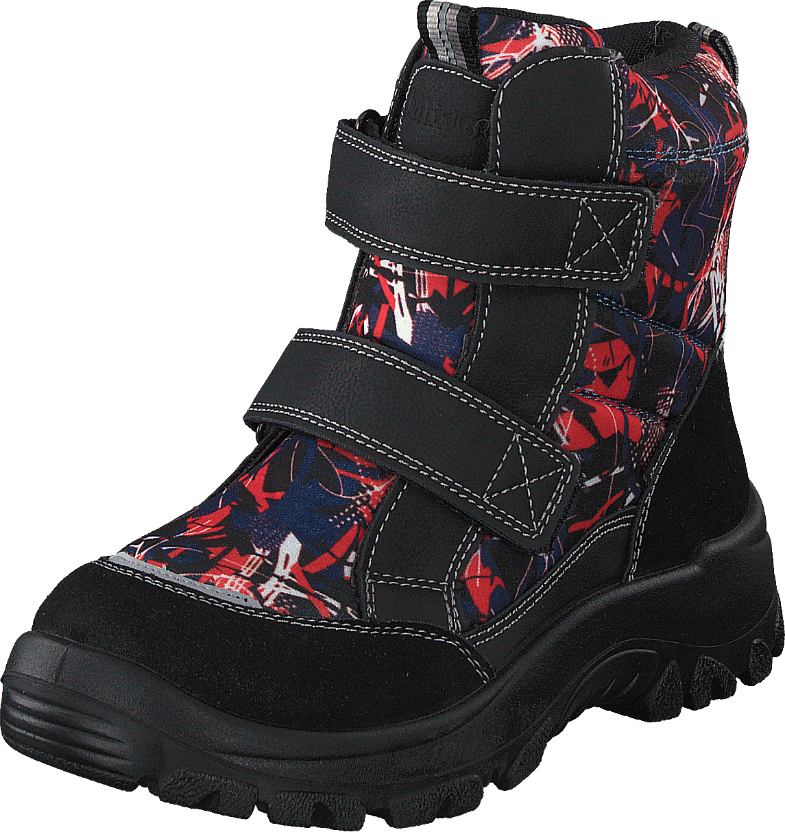 414-6107 Waterproof Warm Lined Navy/red - Bild 3