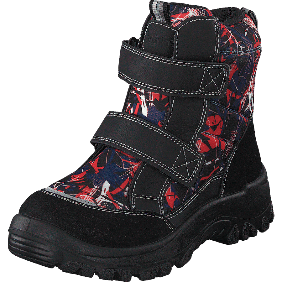 414-6107 Waterproof Warm Lined Navy/red - Bild 3