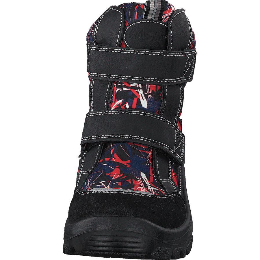 414-6107 Waterproof Warm Lined Navy/red - Bild 4
