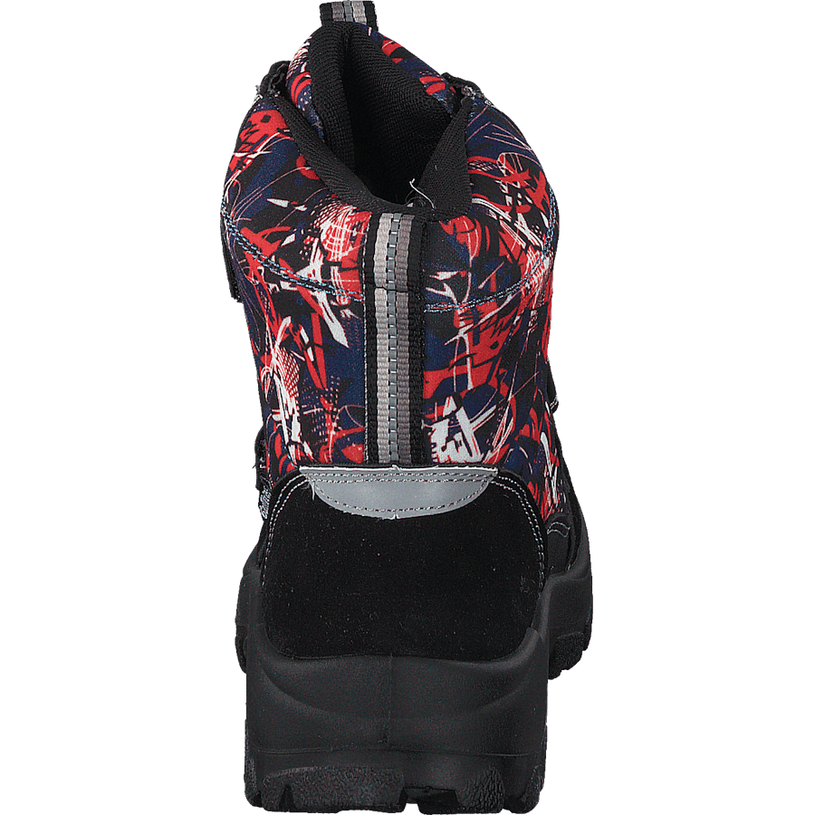 414-6107 Waterproof Warm Lined Navy/red - Bild 5