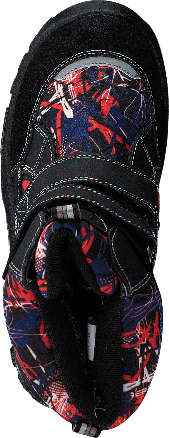 414-6107 Waterproof Warm Lined Navy/red - Bild 6