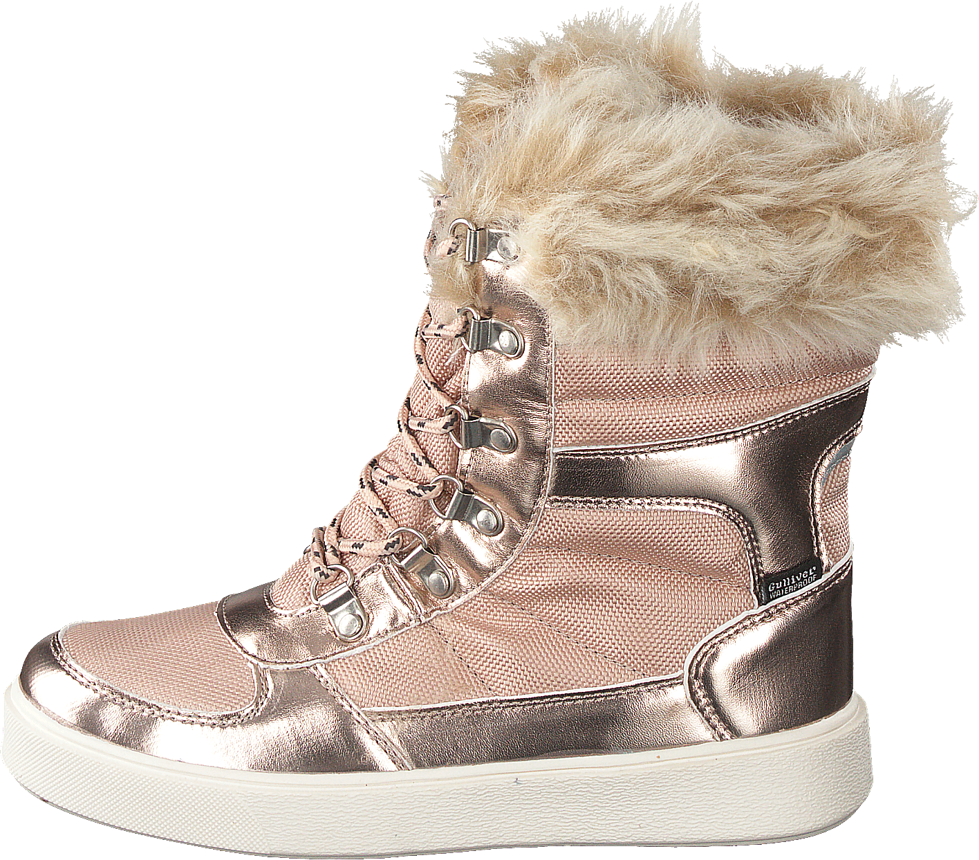 435-0504 Waterproof Warm Lined Rose Gold, Unisex, Shoes, Boots, winter boots, Gold/Brown/Beige, EU 31