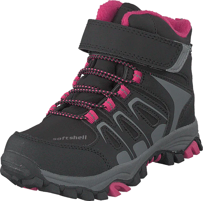 Gulliver - 435-0509 Waterproof Warm Lined Black/fuchsia