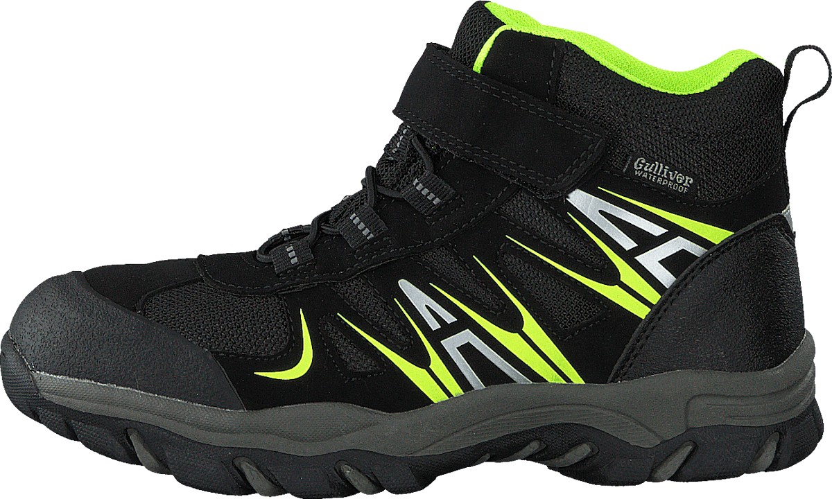 430-2387 Waterproof Warm Lined Black/lime