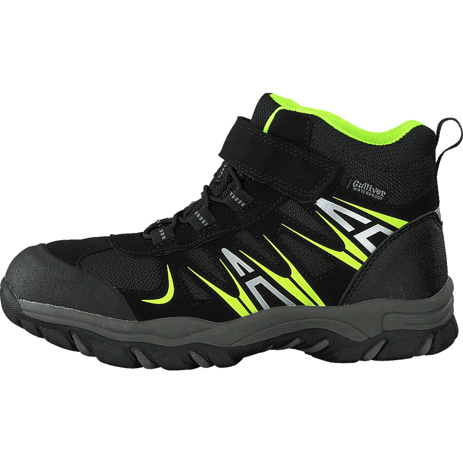 430-2387 Waterproof Warm Lined Black/lime