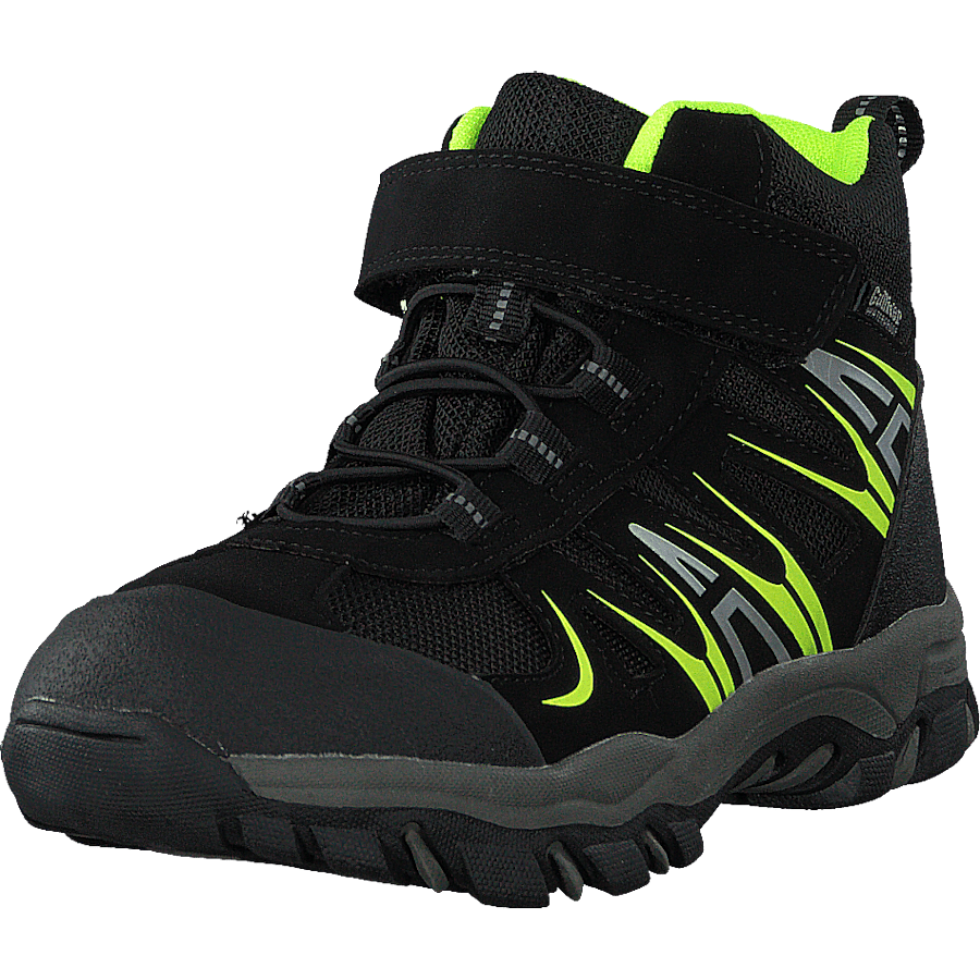 430-2387 Waterproof Warm Lined Black/lime - Bild 3