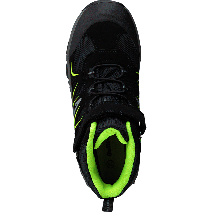 430-2387 Waterproof Warm Lined Black/lime - Bild 6