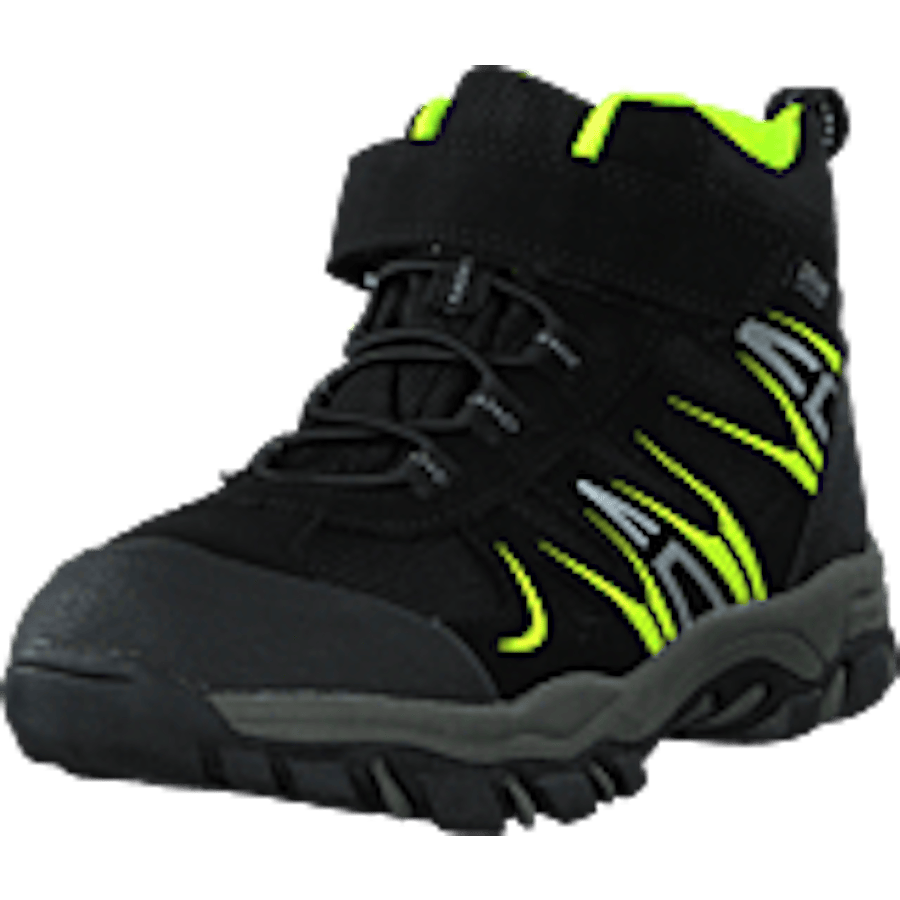 430-2387 Waterproof Warm Lined Black/lime - Bild 9