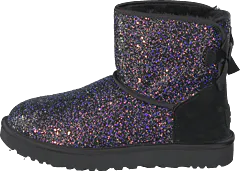 UGG - Classic Mini Bow Cosmo Black Glitter