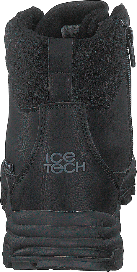 430-2321 Waterproof Warm Lined Black Ice-tech Studs