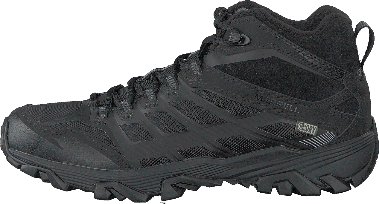 Moab Fst Ice+ Thermo Black/black, Male, Shoes, hiking shoes, sport shoes, Black, UK 7