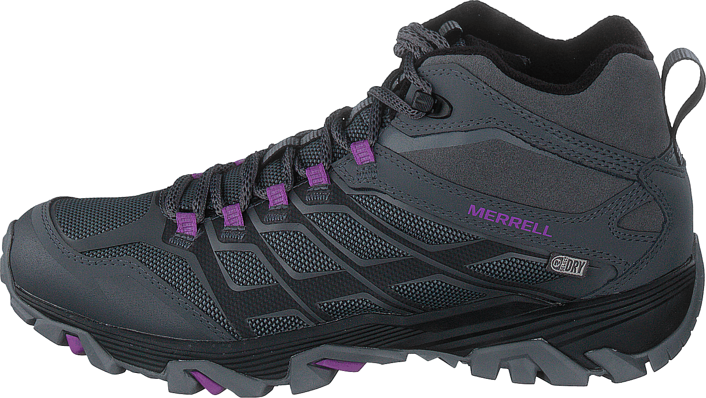 Moab Fst Ice+ Thermo Steel, Female, Shoes, hiking shoes, sport shoes, Blue, UK 7,5