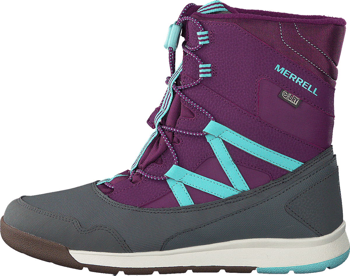 Snow Crsuh Wtpf Purple/turquoise