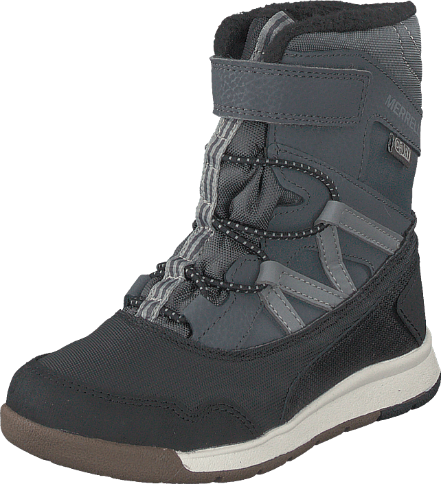 Snow Crush Wtpf Grey/black, Unisex, Sko, Boots, vinterstøvler, Grå, EU 22