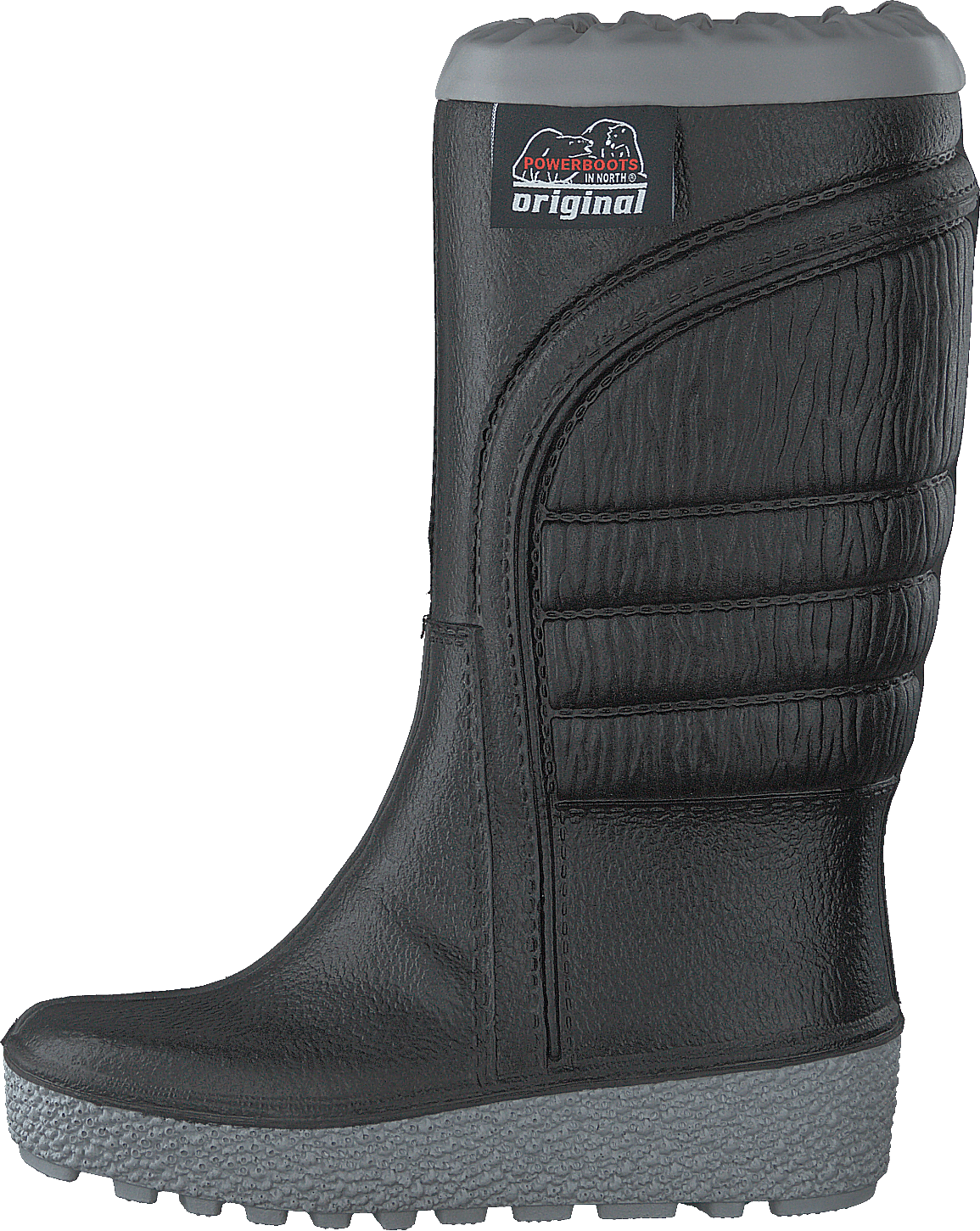 Powerboot Original High Black, Unisex, Chaussures, Bottes hautes et Bottines, bottes en caoutchouc, Noir, EU 31/32