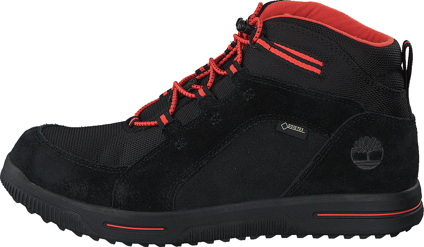 City Stomper Bungee Mid Gtx Jet Black, Unisex, Sko, Boots, Boots, Sort, EU 38