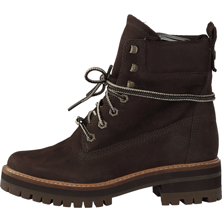 Courmayeur Valley Yellow Boot Dark Walnut