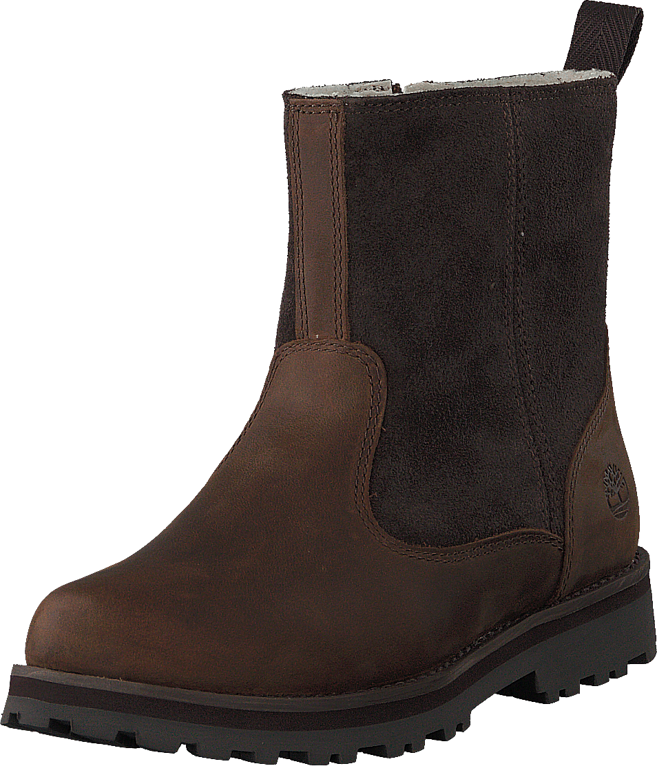 Courma Kid Warm Lined Boot Dark Brown