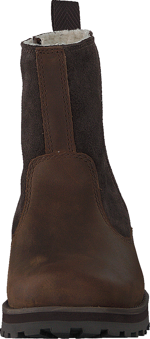 Courma Kid Warm Lined Boot Dark Brown