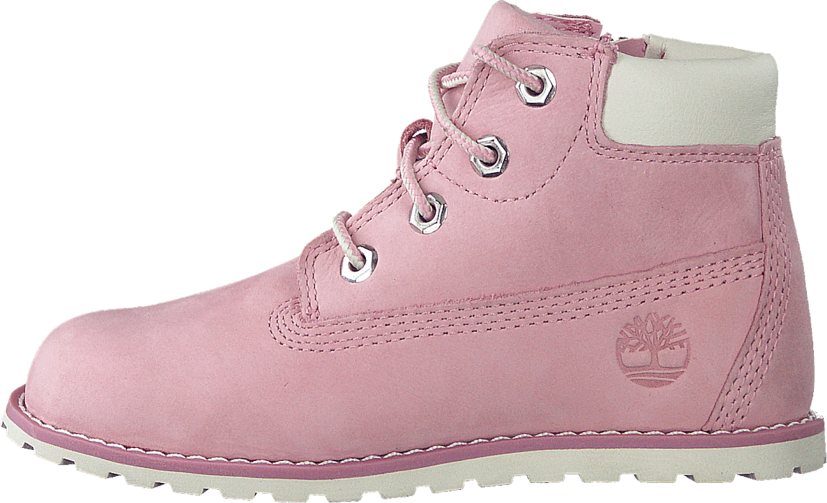 Pokey Pine 6in Boot With Side Pink Nectar