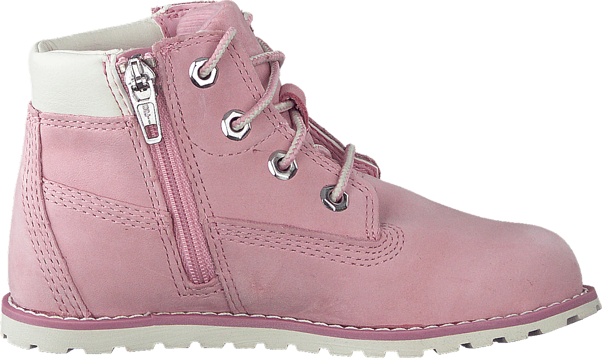 Pokey Pine 6in Boot With Side Pink Nectar