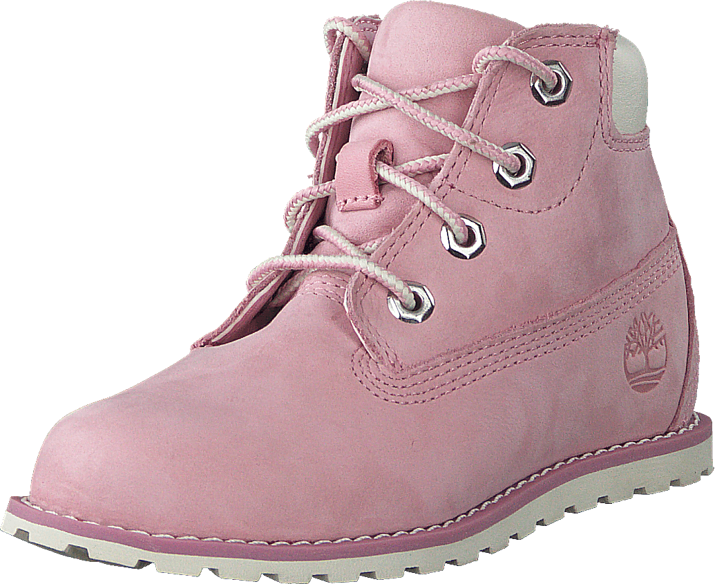 Pokey Pine 6in Boot With Side Pink Nectar