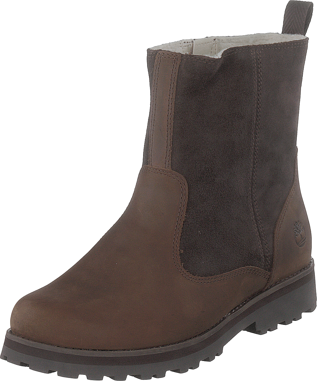 Courma Kid Warm Lined Boot Dark Brown