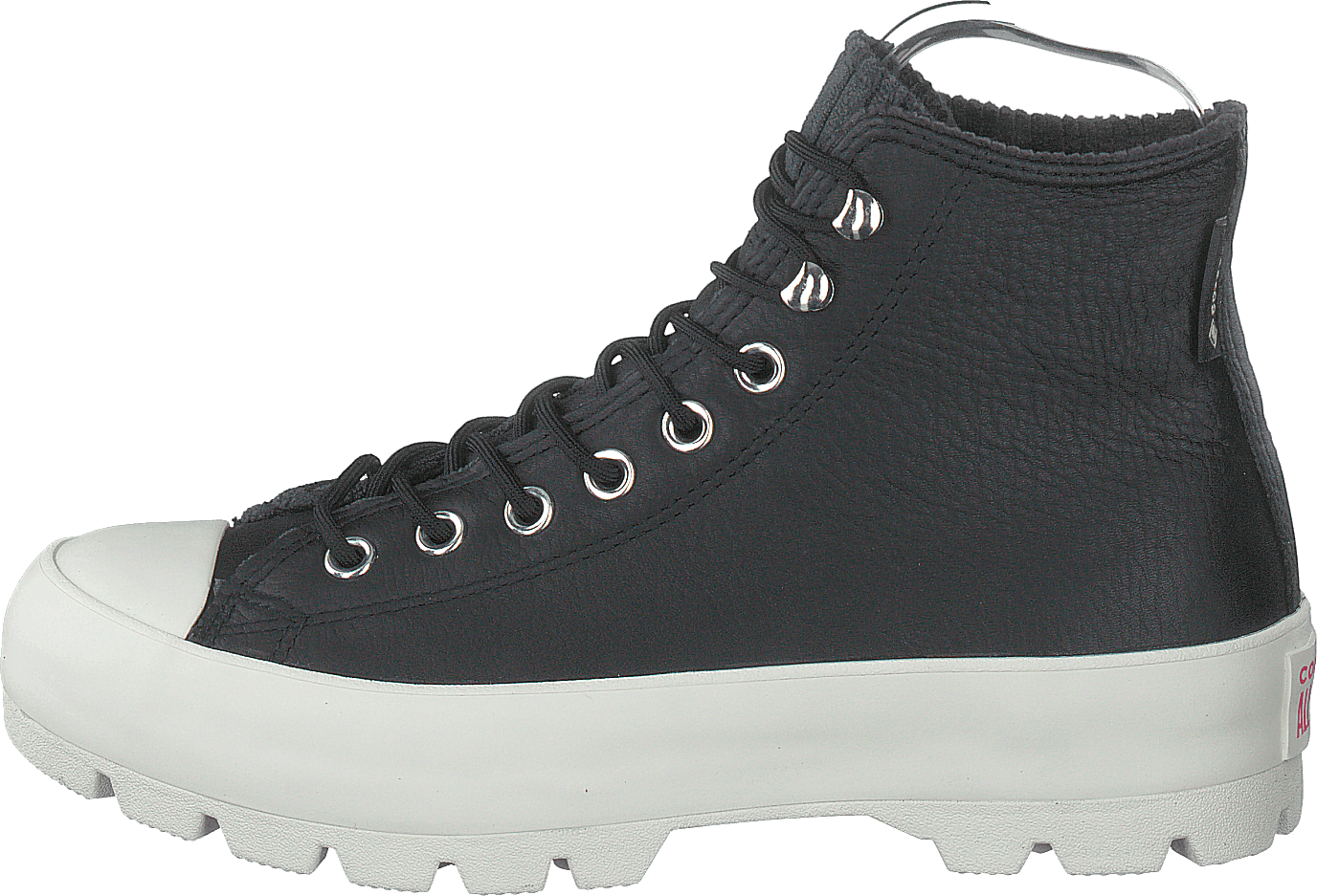 Chuck Taylor Lugged Boot Black, Female, Shoes, Trainers, high-top sneakers, Black, UK 6