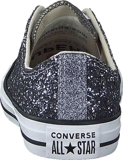 Chuck Taylor All Star Glitter Silver/black