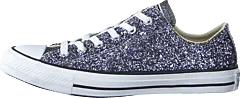 Converse - Chuck Taylor All Star Glitter Silver/black