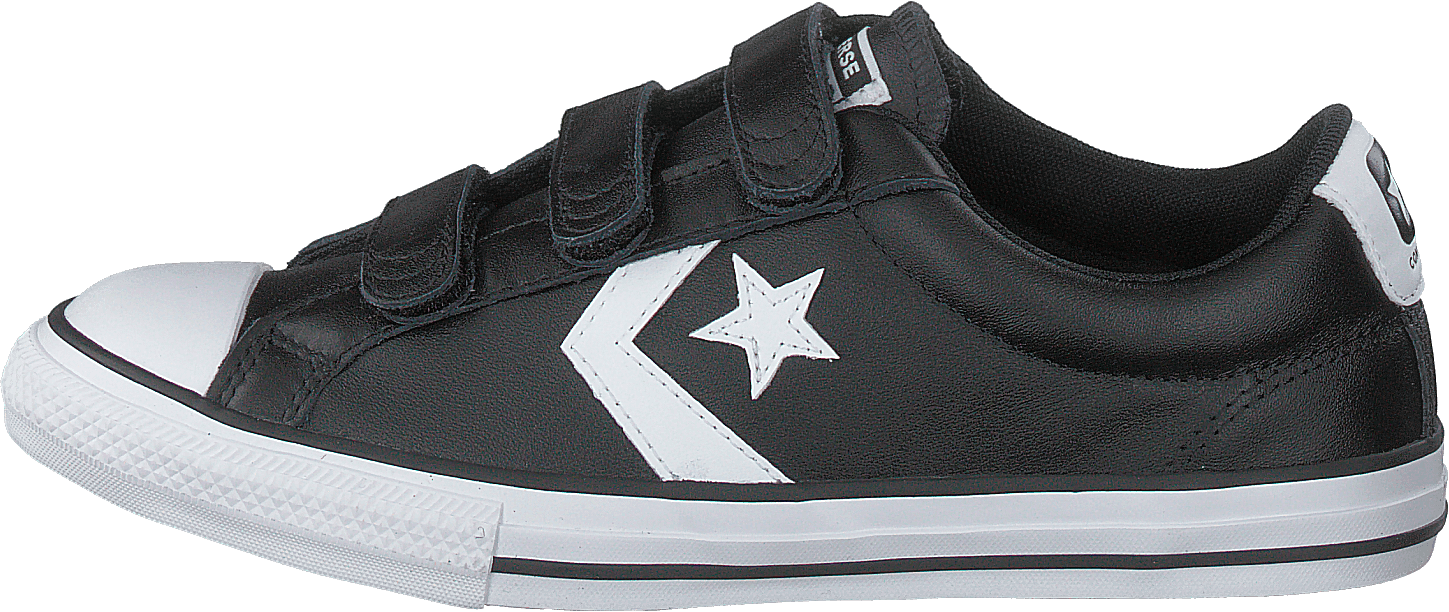Star Player Ox Black, Unisex, Topánky, Tenisky, Tenisky, Čierna, EU 35,5