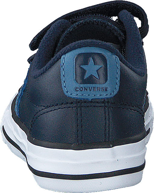 Star Player 3v Leather Ox Obsidian/aegean Storm/white