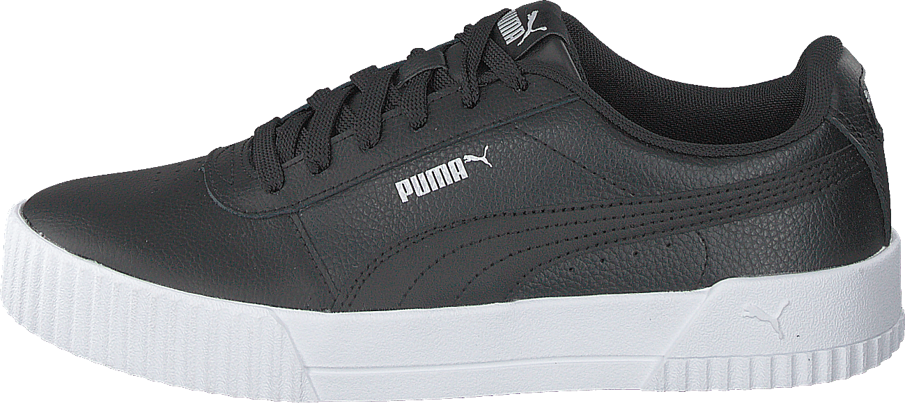 Carina L Puma Black, Female, Shoes, Trainers, Sneakers, Black, UK 4