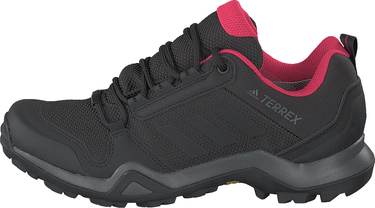 Terrex Ax3 Gtx W Carbon/core Black/active Pink, Female, Obuv, turistické boty, sportovní obuv, Černá, EU 38 2/3