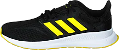 adidas Sport Performance - Runfalcon K Core Black/shock Yellow/shock