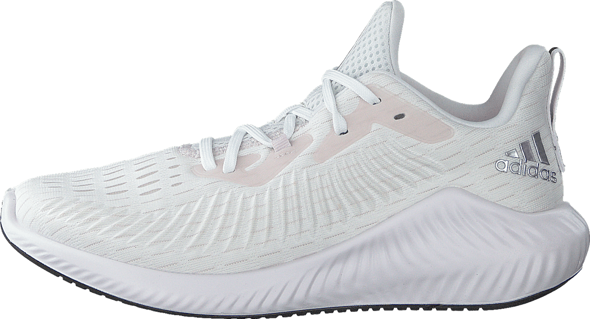 Alphabounce+ W Crystal White/silver Met./orch