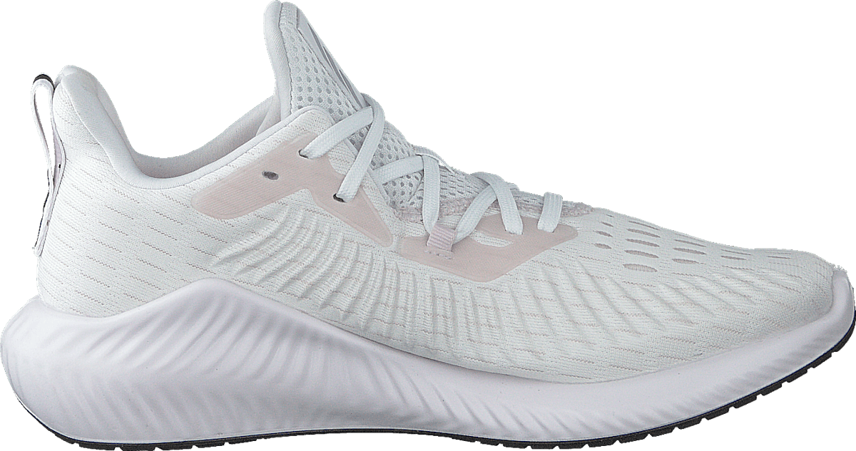 Alphabounce+ W Crystal White/silver Met./orch