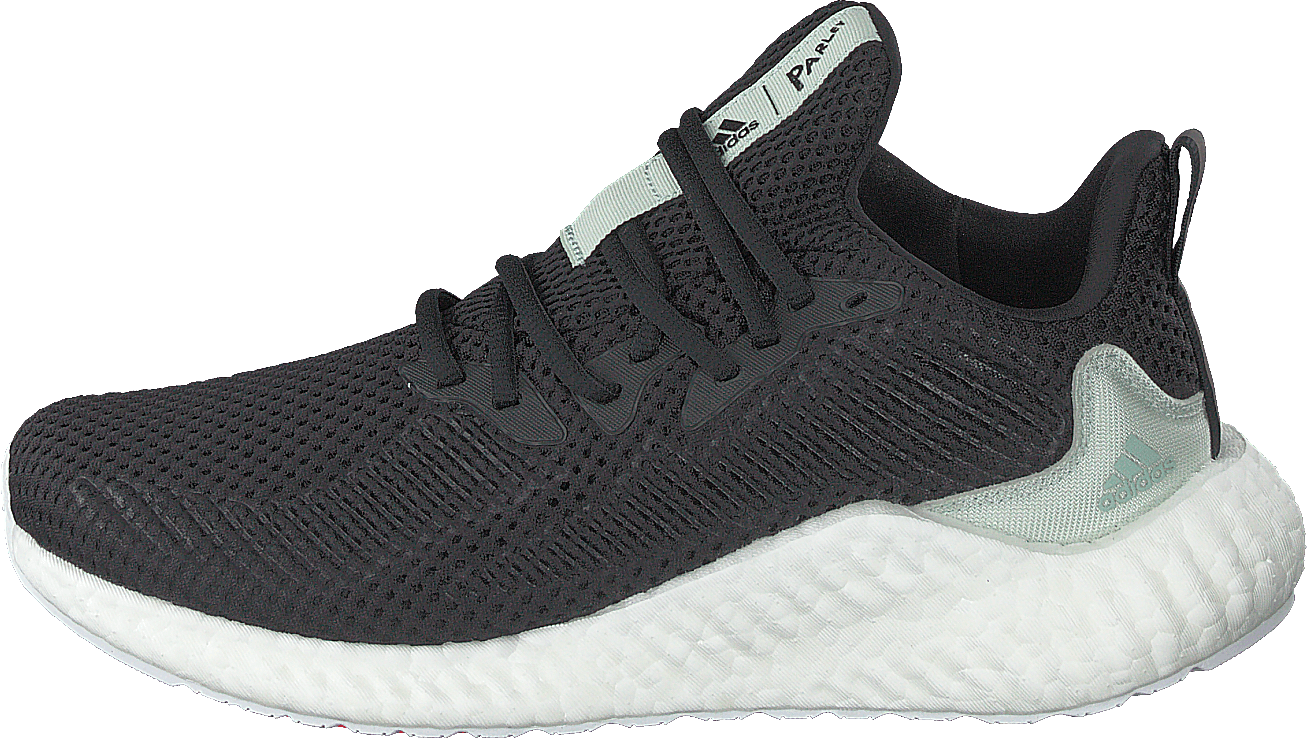 Alphaboost W Parley Core Black/linen Green/ftwr Wh, Female, Buty, Sneakersy, buty sportowe, Szary/Czarny, EU 39 1/3