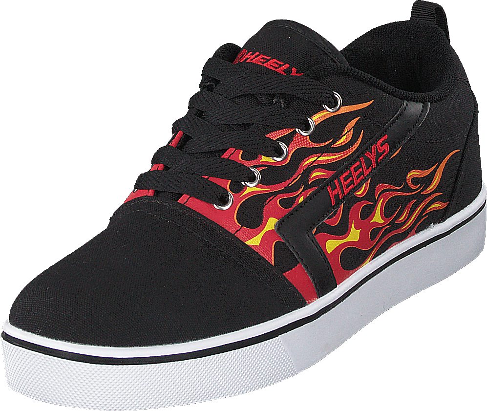 Heelys Gr8 Pro Black/red Flames