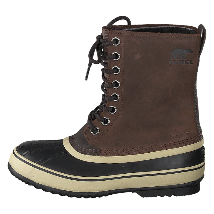 1964 Leather Tobacco, Male, Shoes, Boots, winter boots, Grey/Brown, UK 10