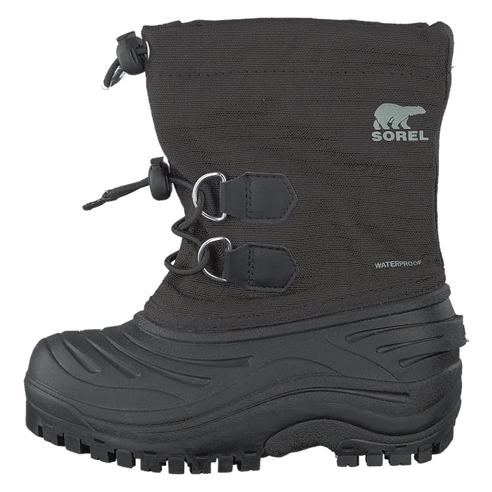 Children's Super Trooper Black Light Grey, Unisex, Shoes, Boots, winter boots, Grey, EU 27