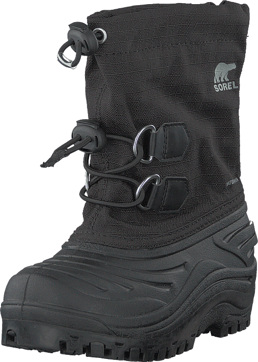 Sorel - Children's Super Trooper Black Light Grey