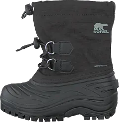 Sorel - Children's Super Trooper Black Light Grey