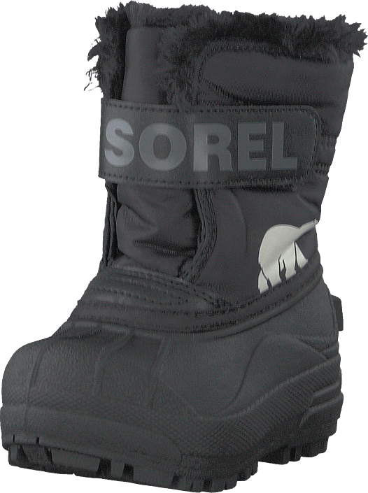 Sorel - Toddler's Snow Commander Black, Charcoal