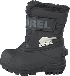 Sorel - Toddler's Snow Commander Black, Charcoal