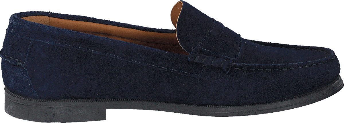 Plaza Navy Suede